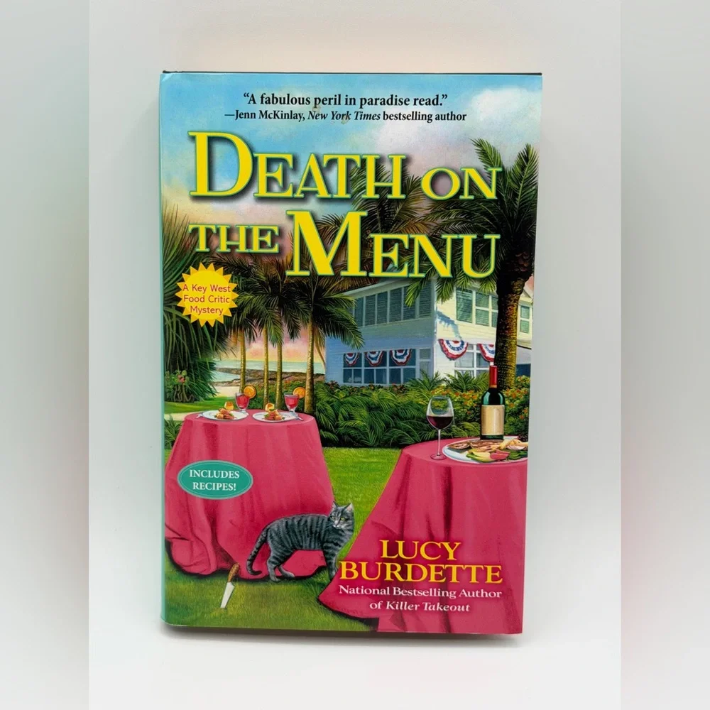 Death on the Menu Book by Lucy Burdette